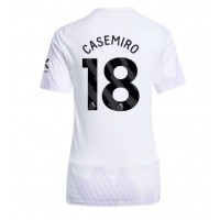 Manchester United Casemiro #18 Vonkajší Ženy futbalový dres 2025-26 Krátky Rukáv